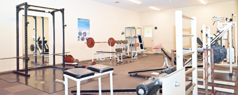 トレーニングルームの写真