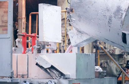 配湯の様子の写真